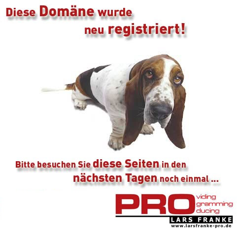 Diese Domain wurde neu registriert
