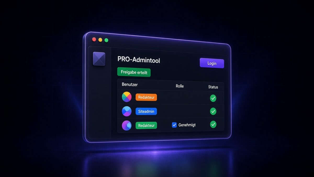 Genehmigungsworkflow – Freigabe vor Veröffentlichung